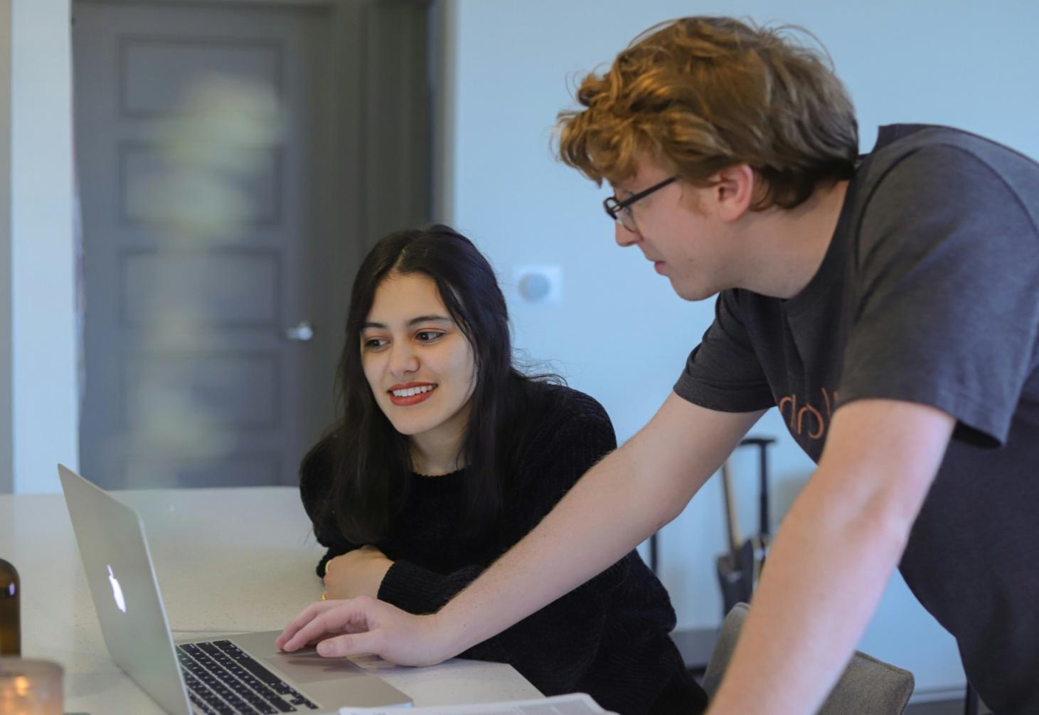 Team analyzing market trends