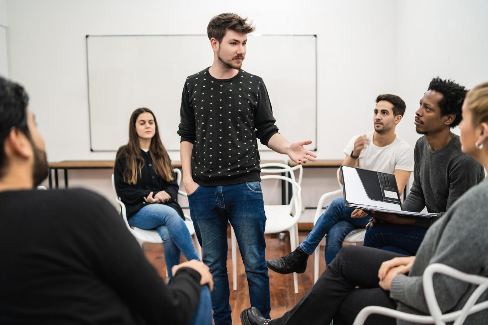 Business forecasting training session with practical financial analysis